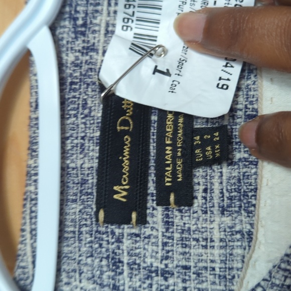 Massimo Dutti blazer with square pockets - Picture 2 of 4